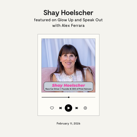 Female Race Car Driver & Beauty Founder Shay Hoelscher on Confidence, Business, and Breaking Barriers