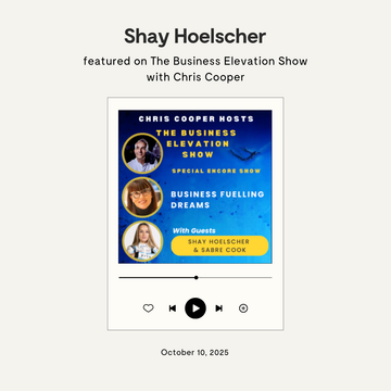 Special Encore Show: Business Fuelling Dreams with Shay Hoelscher and Sabre Cook