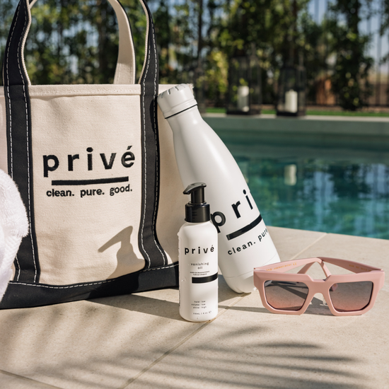 privé pro vanishing oil - product poolside
